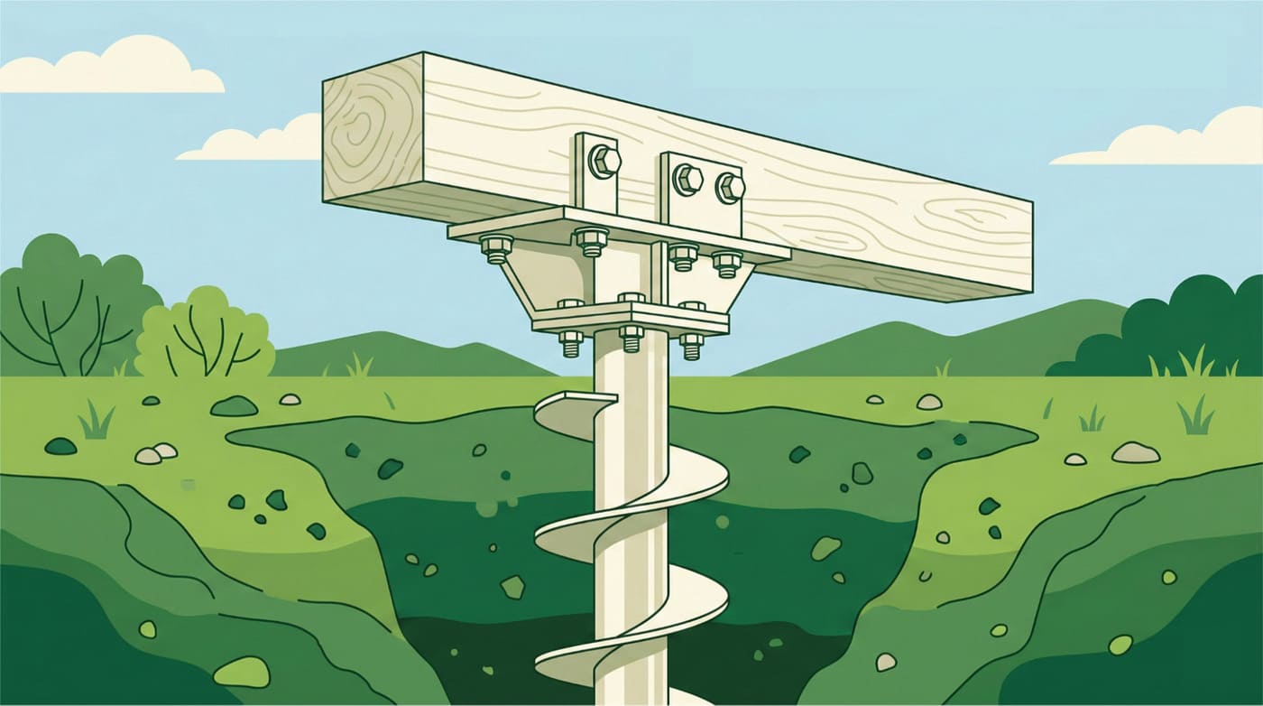 行動木屋合法免建照的關鍵：可拆卸式地螺絲與點狀基礎結構